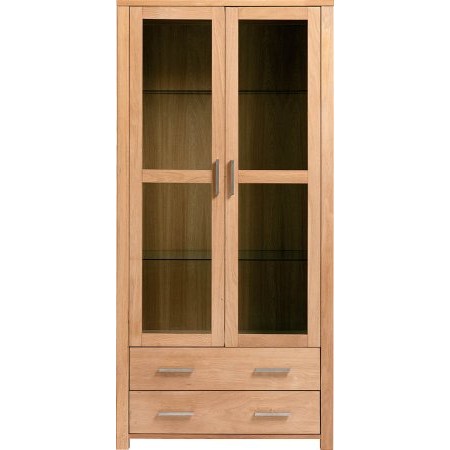 The Smith Collection - Royal Oak Glazed Display Cabinet